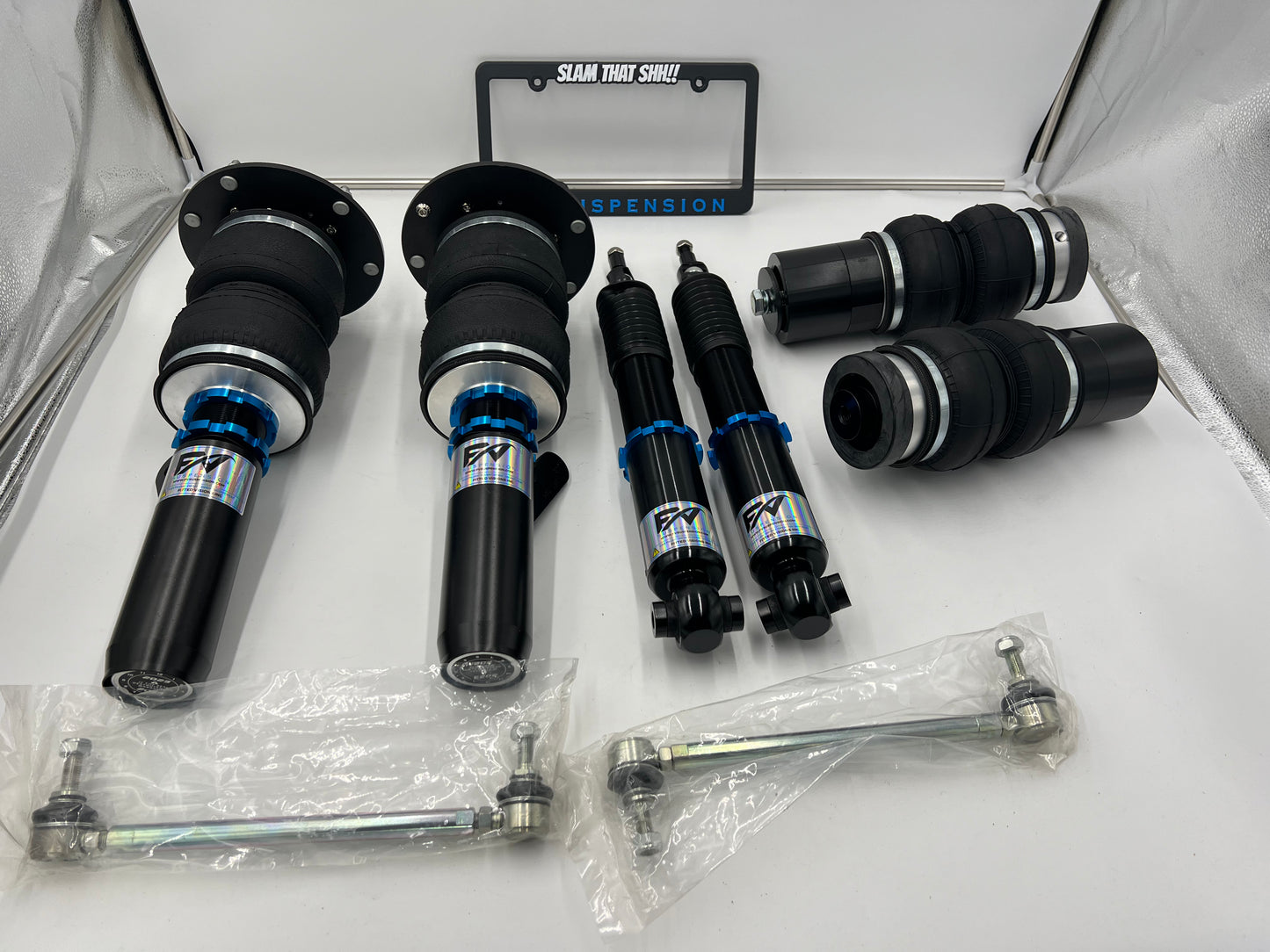 FV Suspension Tier 1 Budget kit Complete Air Ride kit for 15-20 BMW M4 F82 - Full Kit