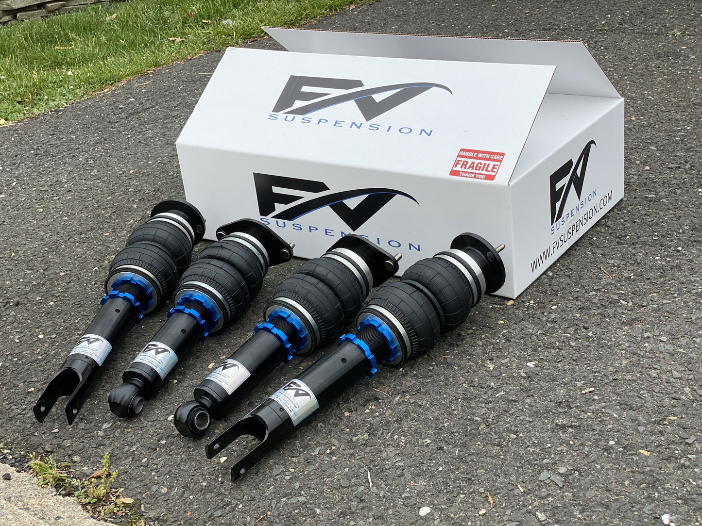 FV Suspension 3H Tier 3 Complete Air Ride kit for 11-17 Audi A8L AWD - Full Kit