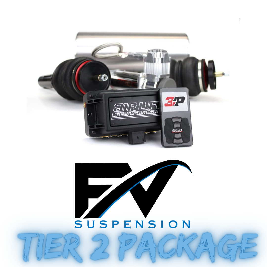 FV Suspension 3P Tier 2 Complete Air Ride kit for 07-12 Honda CR-V RE1-5, RE7 - Full Kit