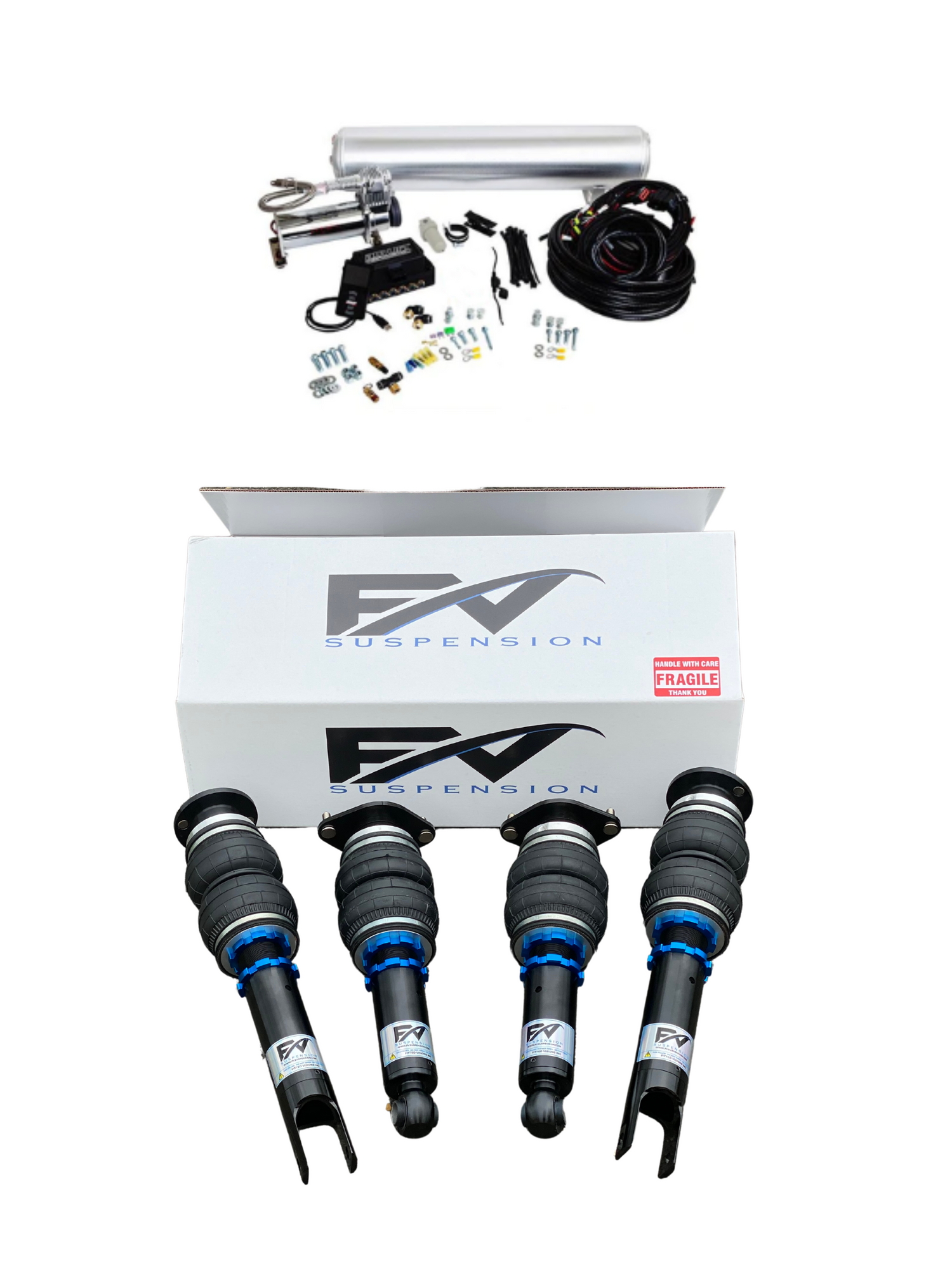 3D Model Collection Airlift Performance air suspension kit bundle VR / AR /  low-poly