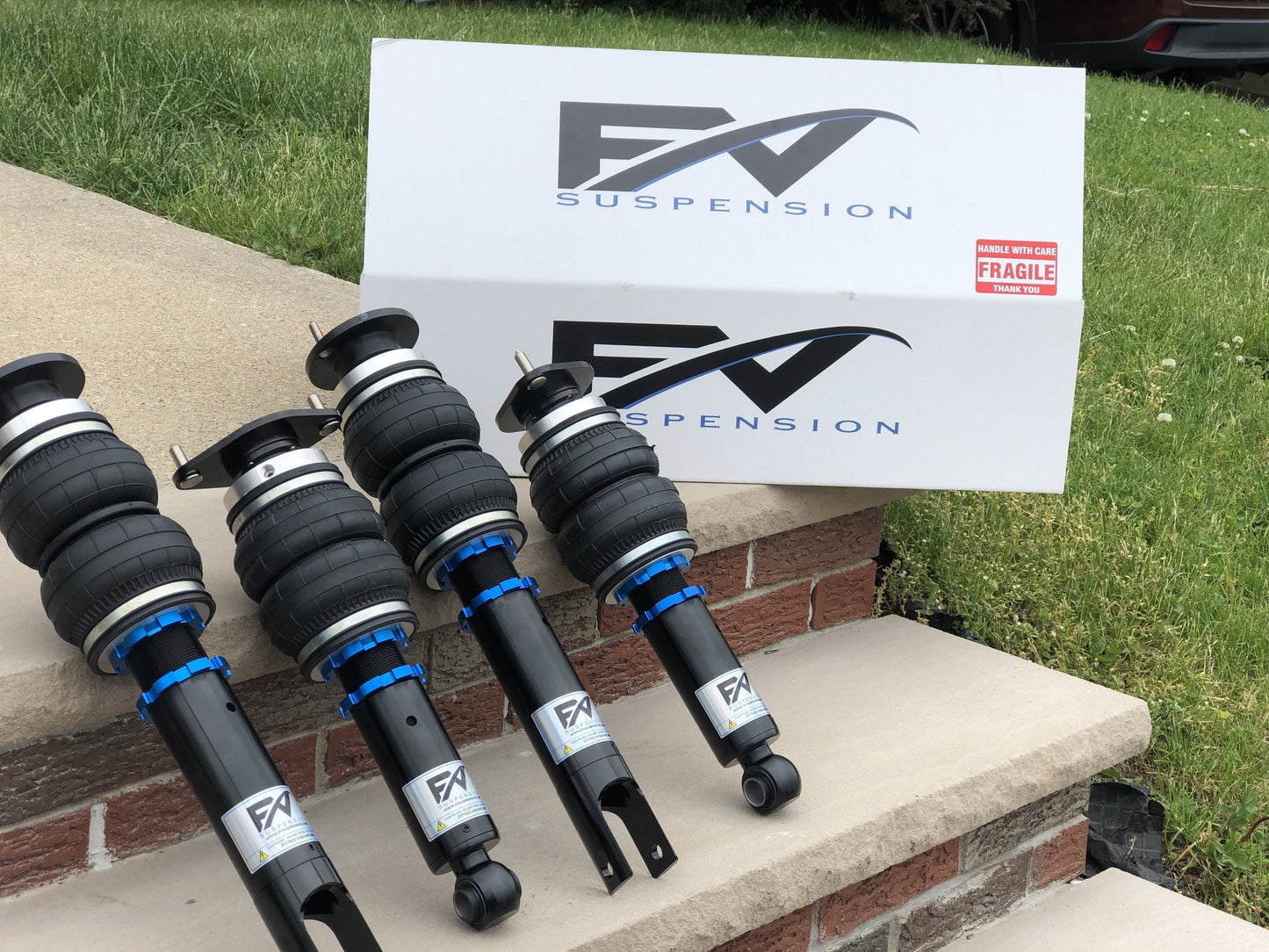 FV Suspension Tier 1 Budget kit Complete Air Ride kit for 11-17 Audi RS6 Avent Quattro AWD - FVALFullkit59